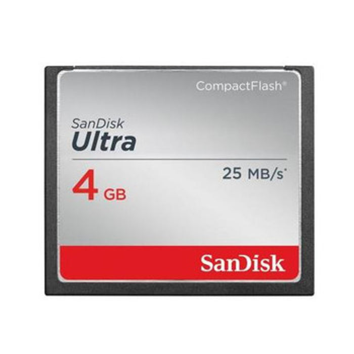 SDCFHS-004G-C46 | Sandisk | Ultra 4Gb Compactflash (Cf) Memory Card -4Gb